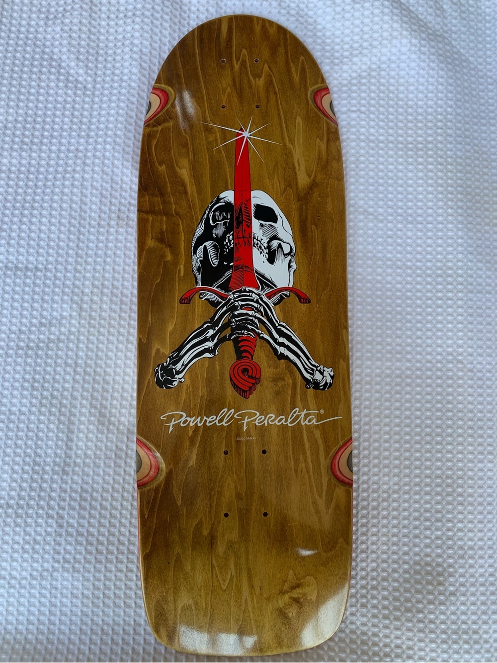 Powell Peralta brand new  skull and sword deck 9.75 x 30